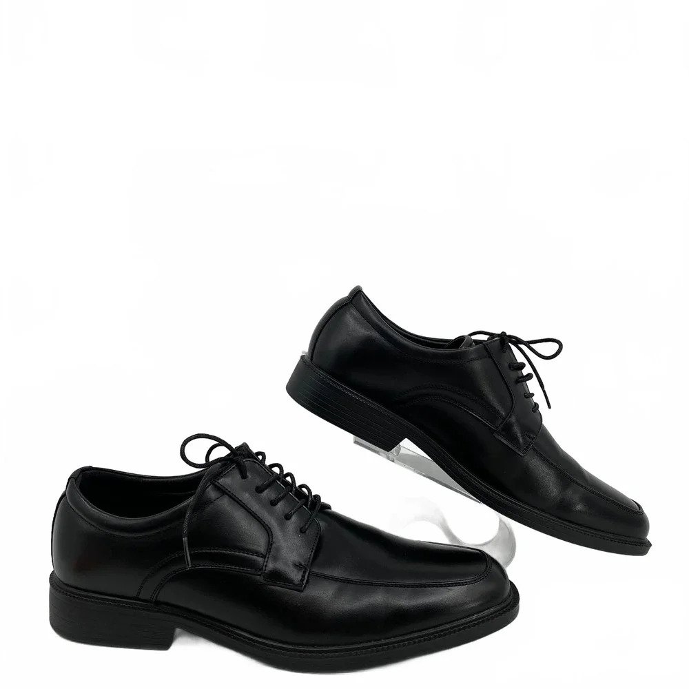 Van Heiden Black Director Dress Shoes | Men’s Size 10.5